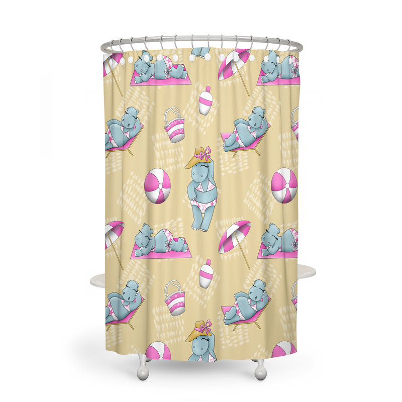 Rideau de douche simple, 72 po x 70 po