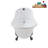 51.2'' x 25.6'' Soaking Acrylic Bathtub-72770400-76231116