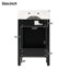 20.28'' Modern Bathroom Vanity With Ceramic Sink, Solid Wood Frame, And Drawer-115672129