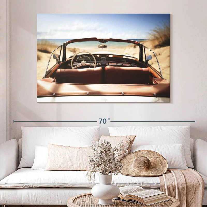 Voiture convertible Mehar Beach, H 34 po x l 51 po
