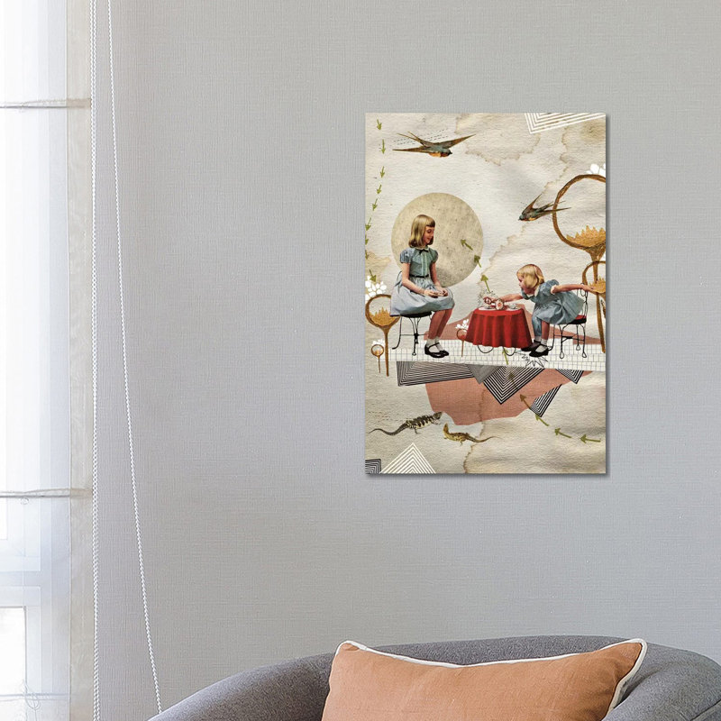 Tea Time by Heather Landis - Wrapped Canvas Print, 66.04 cm H x 45.72 cm W x 1.91 cm D