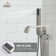 2 Handle Floor Roman Tub Faucet with Diverter