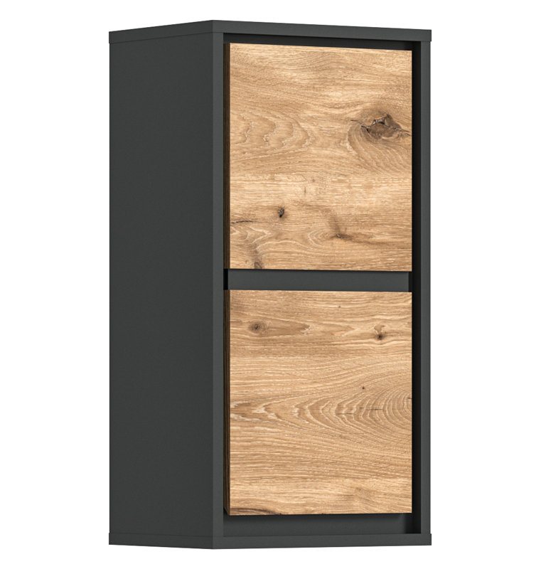 Wall Mount System, Black/Brown
