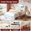 Solid Wood Storage Bed
