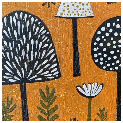Mushrooms Canvas  Gallery Wrap - Nature Wall Decor in Many Sizes