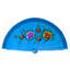 Ensemble de 12 ventilateurs à main en bois double face de style espagnol avec fleurs peintes - Élégants accessoires de mariage, de fête, de danse et de fête (couleurs assorties)