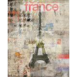 Made In France Print by Chelsea Art Studio