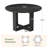 Black Round Conference Table