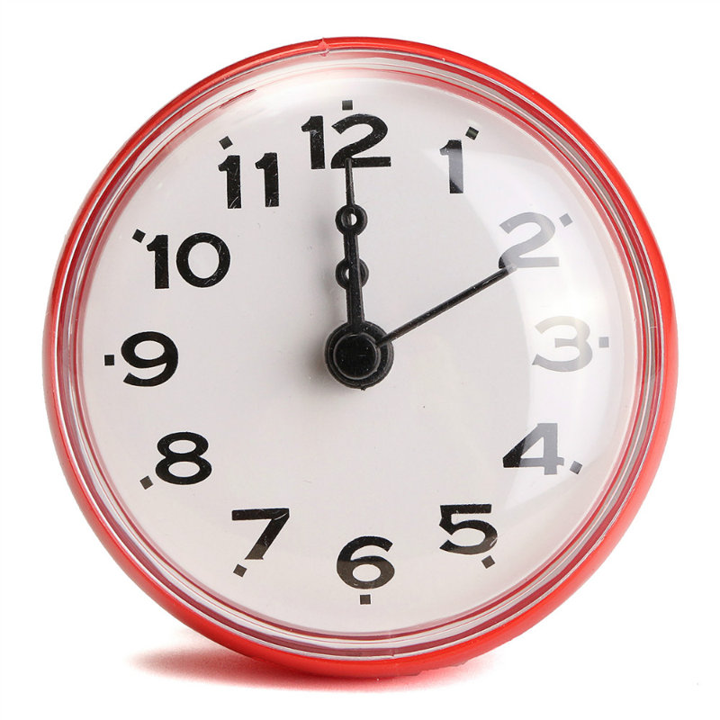Horloge de table électrique, Rouge
