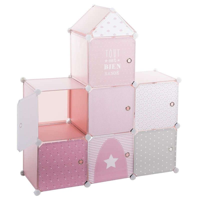 Allin 109cm H X 95.5cm W Plastic / Acrylic Buildings & Architecture Kids Cube