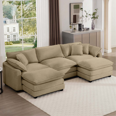 Oversized Modular Cushion Sofa