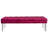 Cotton Blend Upholstered Bench-1093682927
