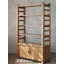 Bibliothèque en bois Zen-Style Old Elm