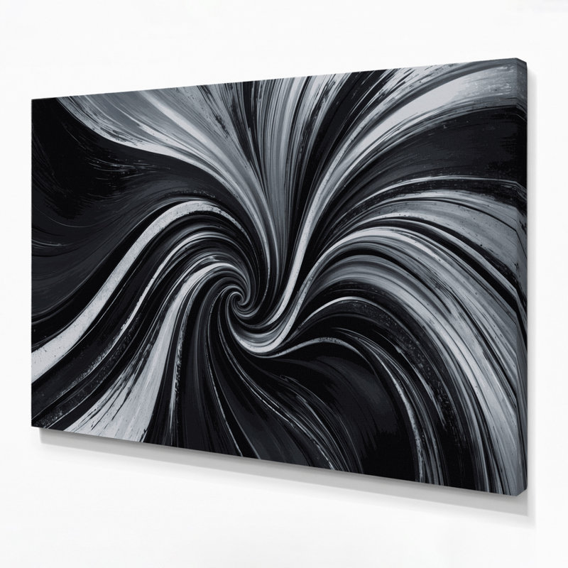 Art mural sur toile Lyrical Abstraction 48, H 24 po x l 36 po