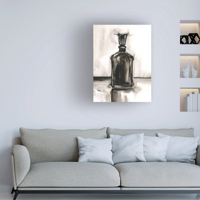 Art mural sur toile Winston Porter Ethan Harper Decanter Study I