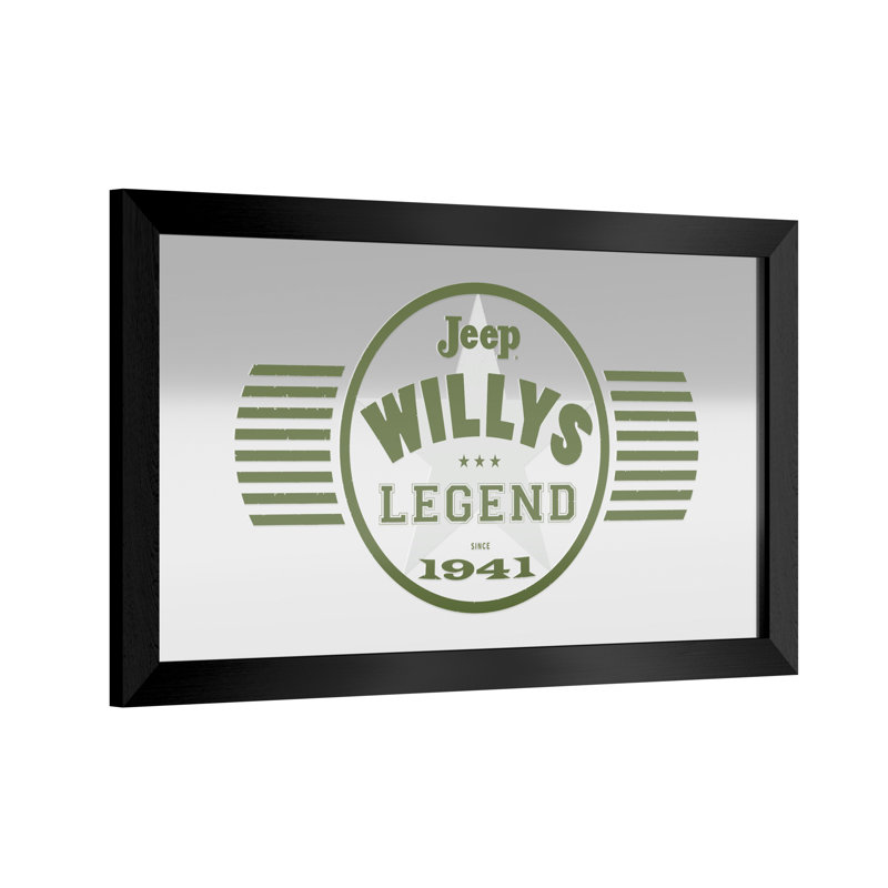 Rectangle Wood Wall Mirror