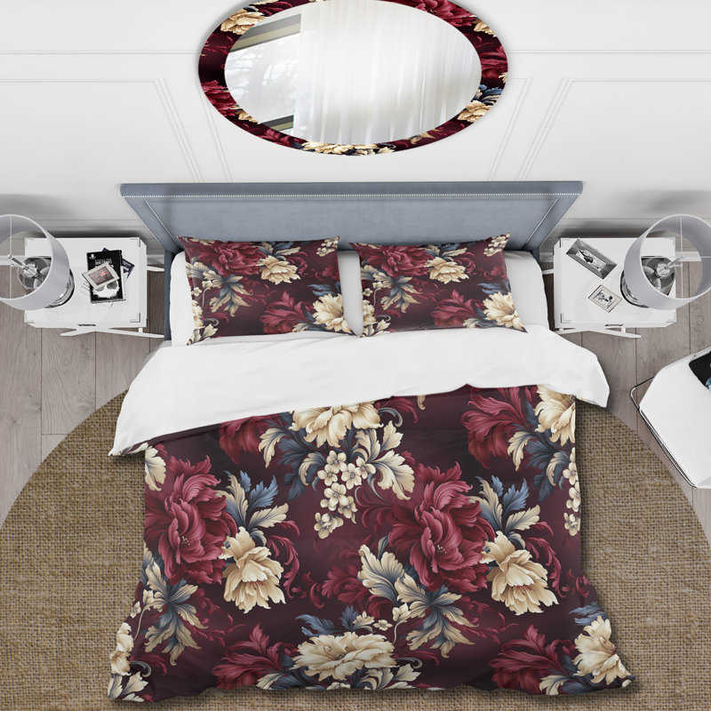Ensemble de housse de couette Regency, Housse de couette simple + 1 taie décorative stan
