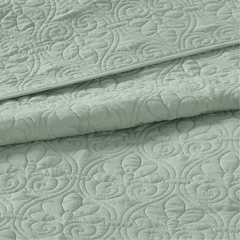 Ensemble de couvre-lit réversible Seafoam