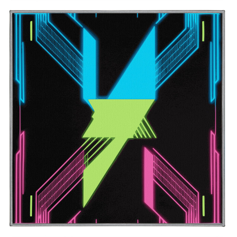 Tapis Glowstorm, Carré 8 pi
