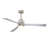 Chandrika 52" 3 - Blade LED Modern Indoor Standard Ceiling Fan with Light and Remote Control-1022360642
