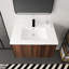 Ensemble de meuble-lavabo simple 18,1 po avec plateau en céramique Katianne-631316163