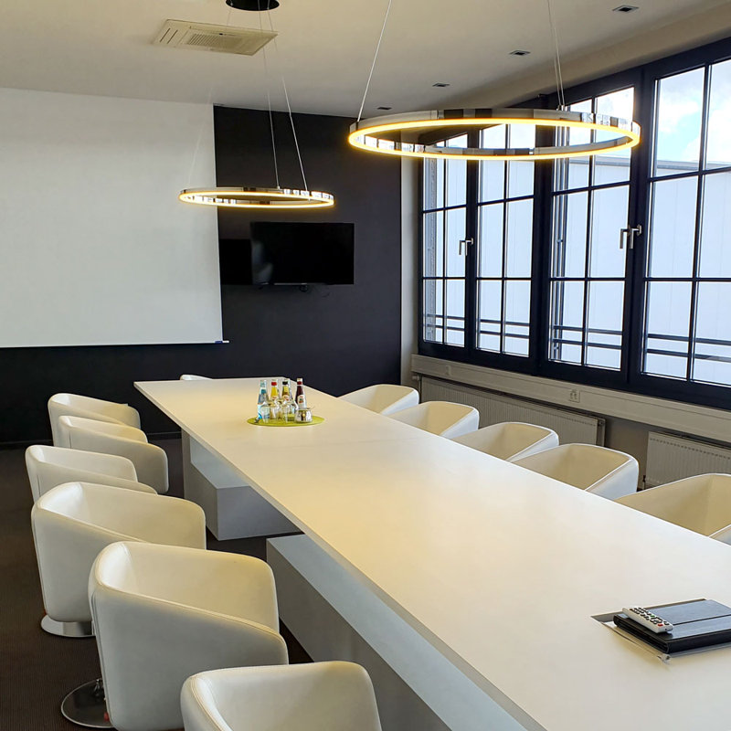 Ring 80 LED Pendant Dimmable, Chrome
