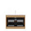 Meuble-lavabo mural avec 2 tiroirs pour salle de bain-56224256-56224259