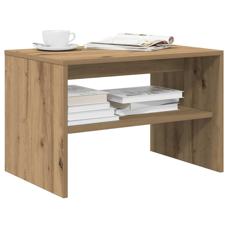 Shalo Unfinished TV Stand, Artisan Oak, 60cm