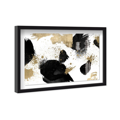 Oliver Gal Belle of the Ball Abstract - Luxury Shadowbox Framed Wall Art