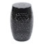 Table d'appoint SOLAR, couleur noire