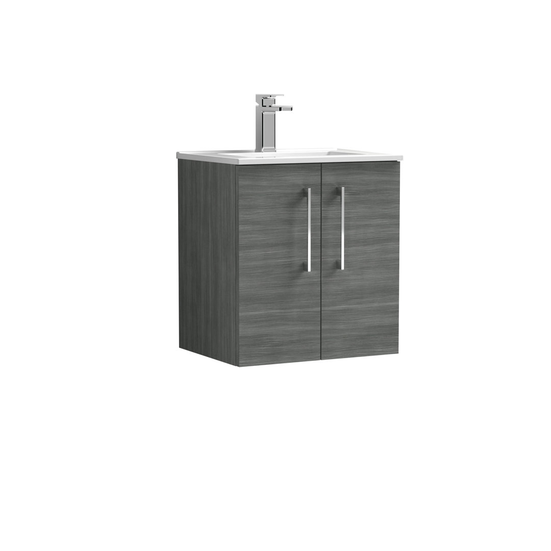 B&Q - 500 Wh 2-Door Vanity & Basin 2 - Image 2