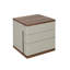 46cm W Manufactured Wood Bedside Table
