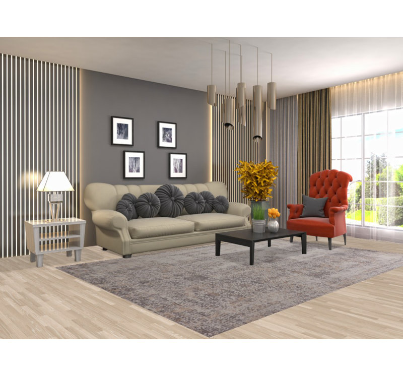 Abstract Modern Area Rug 7x10