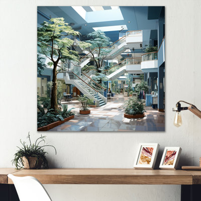 Dessin d'analyse d'un hôpital sur toile