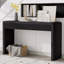 Console rustique avec 3 tiroirs cannelés-62126175