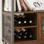 Table de couloir 54,3 po Elihu, table de canapé, console avec tablettes ouvertes-2091303794