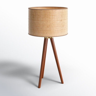 Kisa Wood Tripod Lamp