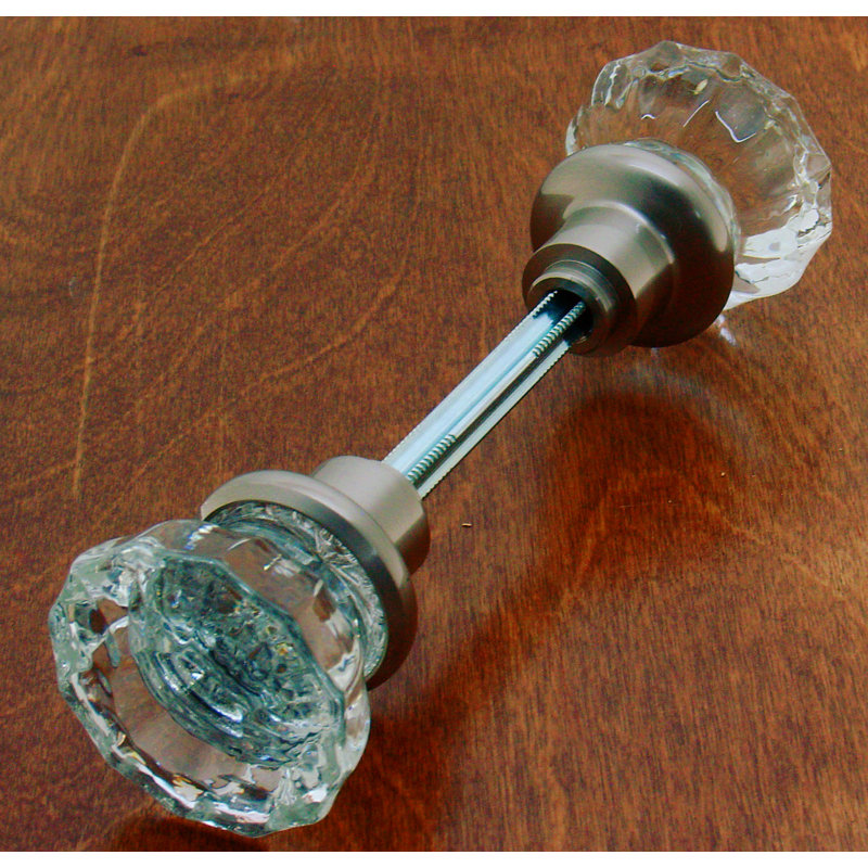 Novelty Knob, Satin Nickel