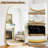 Full Length Mirror, Tear Drop Style Floor Mirror with Stand,Standing Hanging Leaning Irregular Mirrors-313875965-313875966