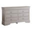 Commode Lorana G6500-D, champagne argenté