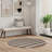  Positano 4' x Round Natural Ivory Modern Rug-1563317181