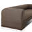 Leonitus 107" Outdoor Teak Patio Sofa with Cushions-101094912-101094911