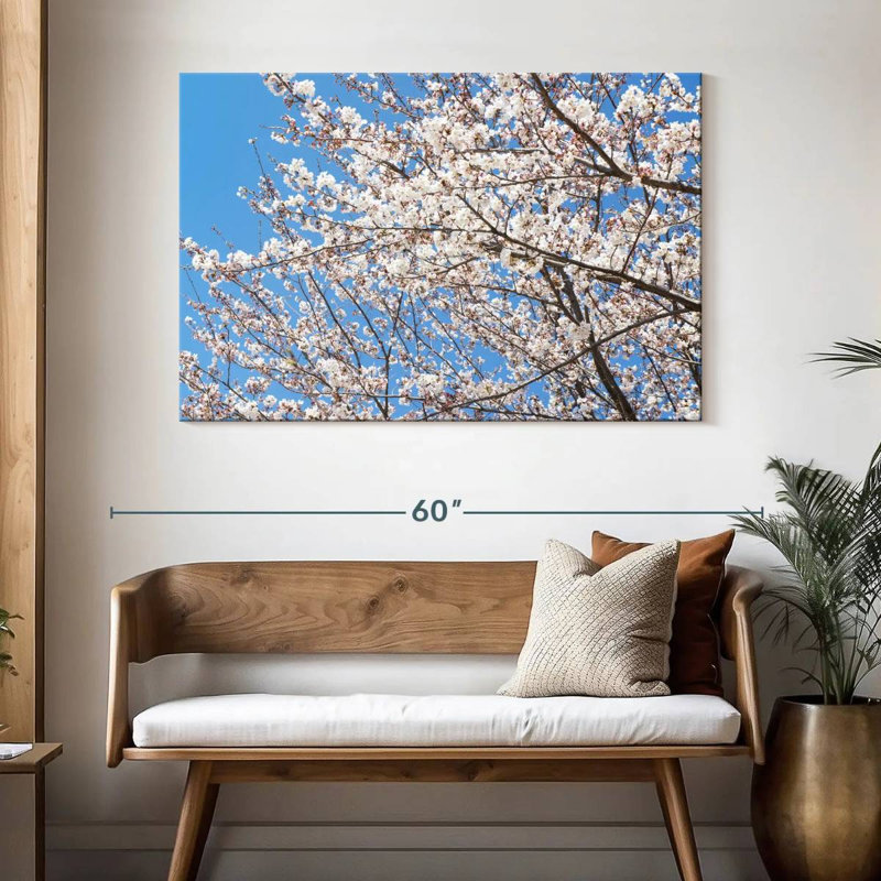 Harnek Japanese Cherry Blossom Tree, 32" H x 48" W