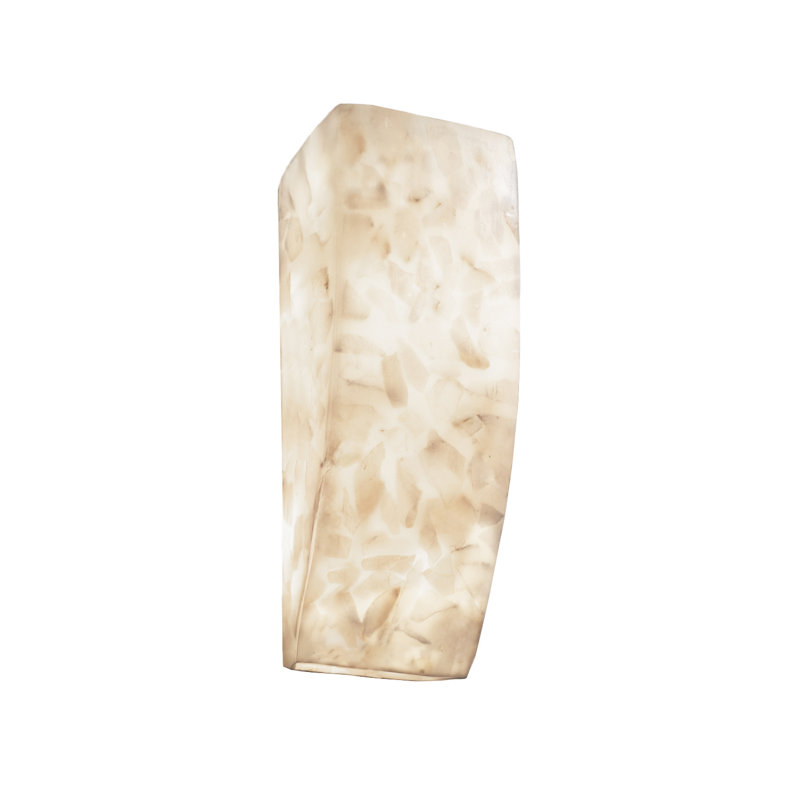 Resin LED Flush Mounted Sconce, No