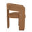 Modern Upholstered Dining Arm Chair, Solid Wood Frame-1401967618