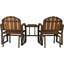 Chaise berçante en métal Allerton