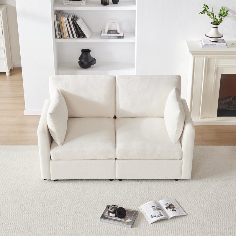 Canapé modulaire 59 po, Vert