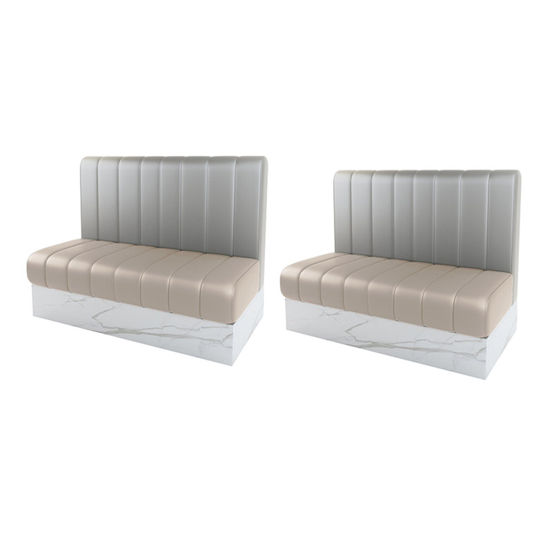Banc rembourré en similicuir