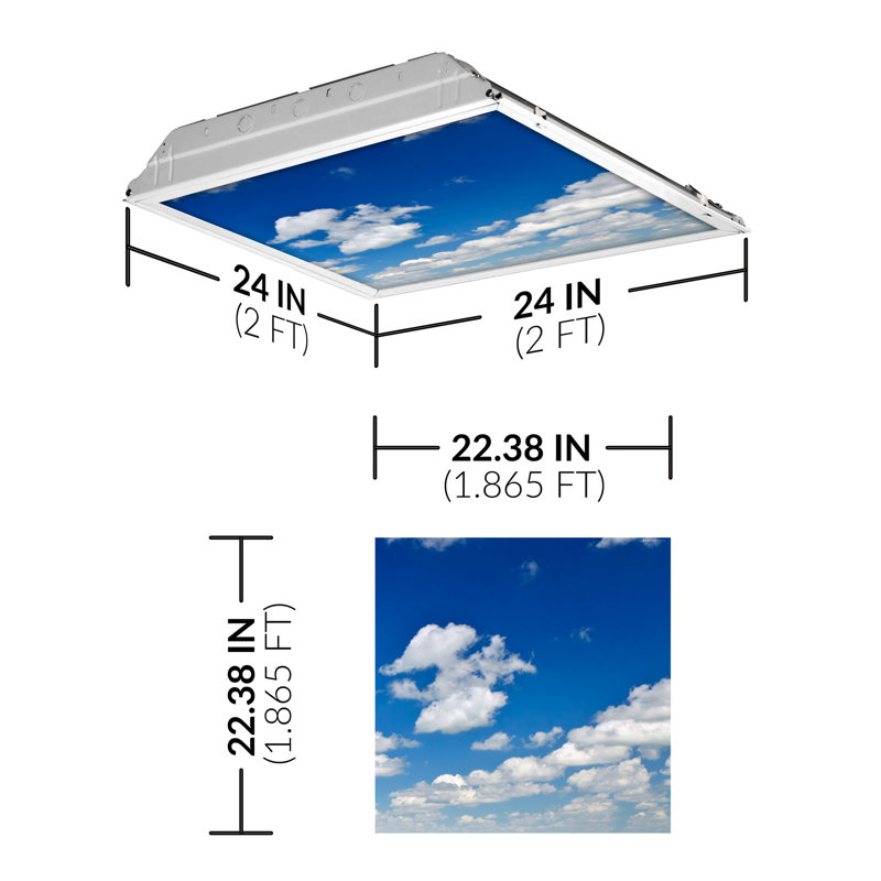 Couvre-lumière décoratif flexible clouds