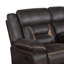 Causeuse inclinable avec accoudoirs coussinés-87326326